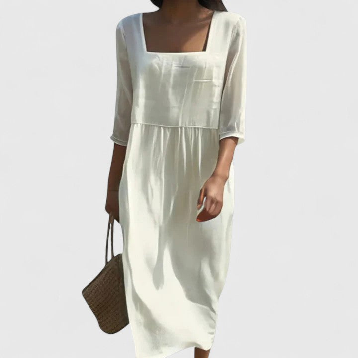 Kailani | Women’s Elegant Floral Slit Maxi Dress
