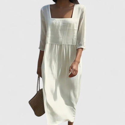 Kailani | Women’s Elegant Floral Slit Maxi Dress