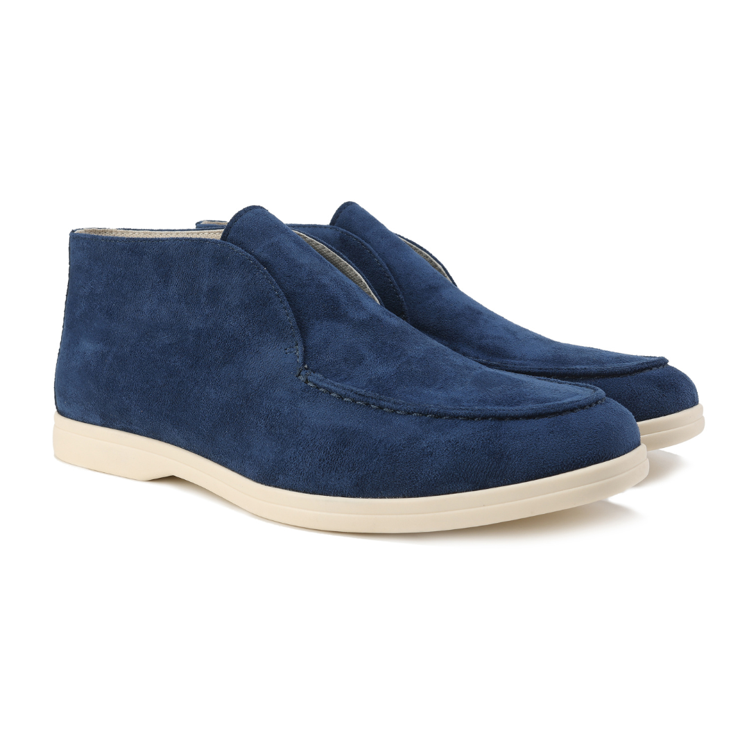 Ceasar | Men’s High Top Suede Loafers