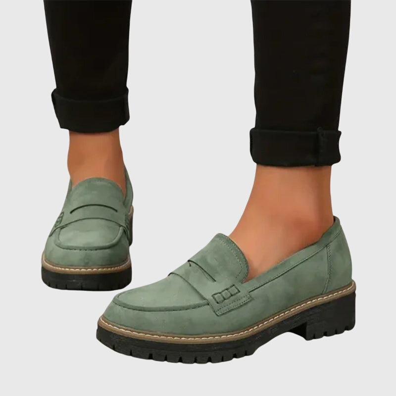 Franz | Women’s Timeless Suede Penny Loafers
