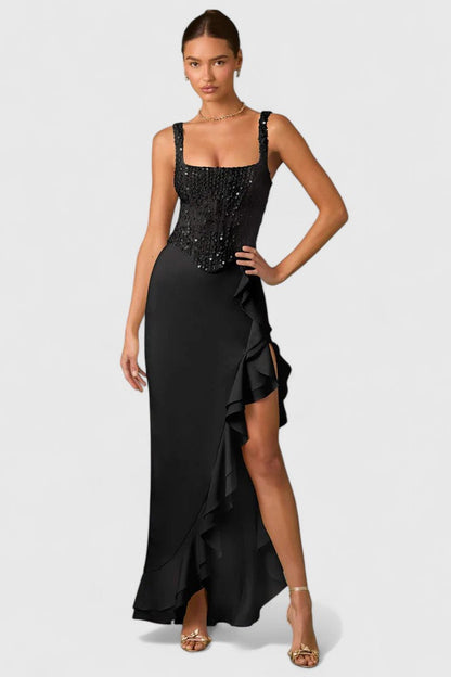 Virelle | Women’s Ruffle Hem Dress