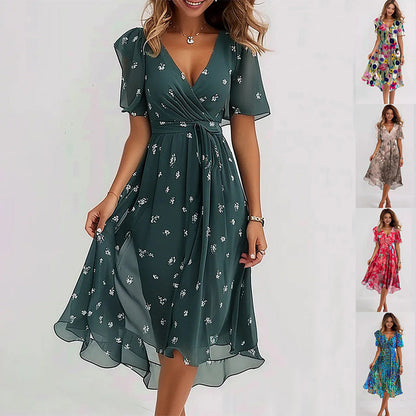 Paisley | Women’s Vibrant Midi Dress