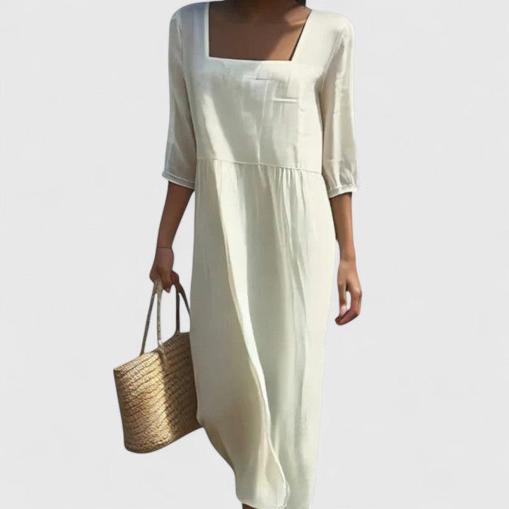 Kailani | Women’s Elegant Floral Slit Maxi Dress