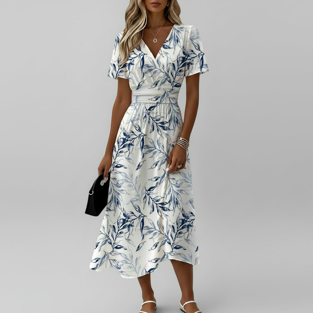 Ariellea | Women’s Floral Wrap Midi Dress