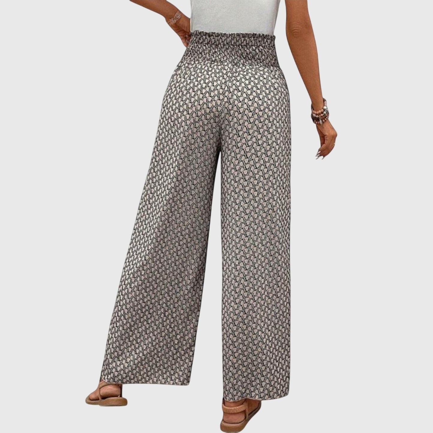 Brynn | Women’s Stylish Printed Palazzo Trousers