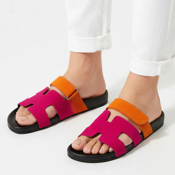 Tatum | Women’s Adjustable Strap Summer Slide Sandals