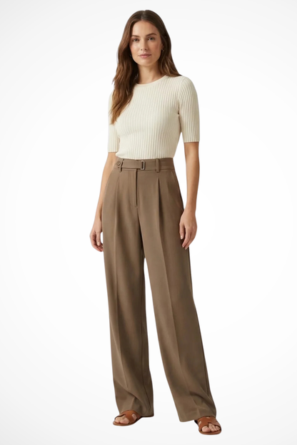 Liorenne | Women’s Tailored Wide-Leg Trousers