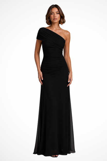 Everlynn | Women’s One-Shoulder Maxi Dress