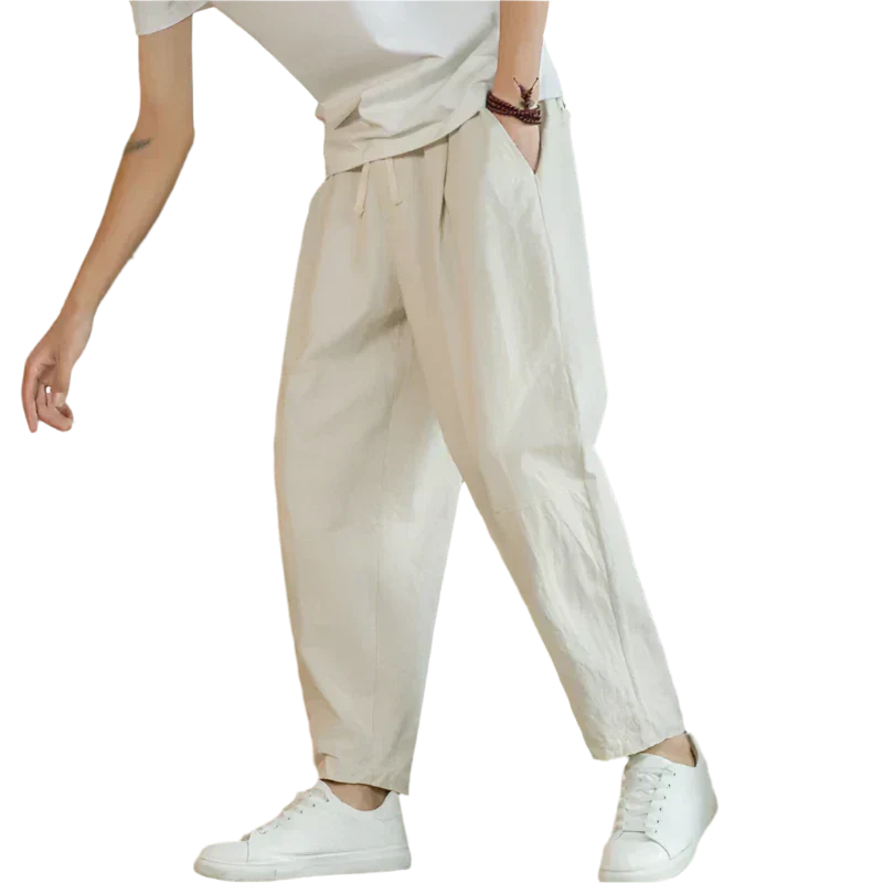 Raymark | Men’s Relaxed Fit Cotton Trousers