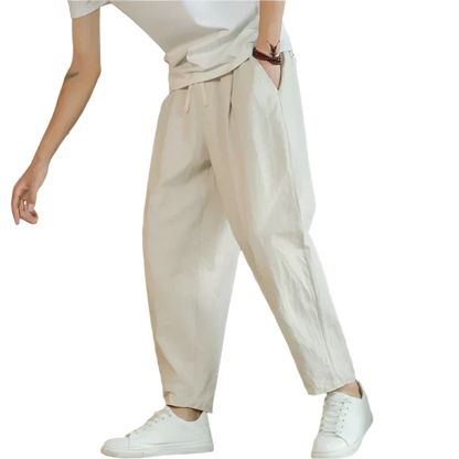 Raymark | Men’s Relaxed Fit Cotton Trousers