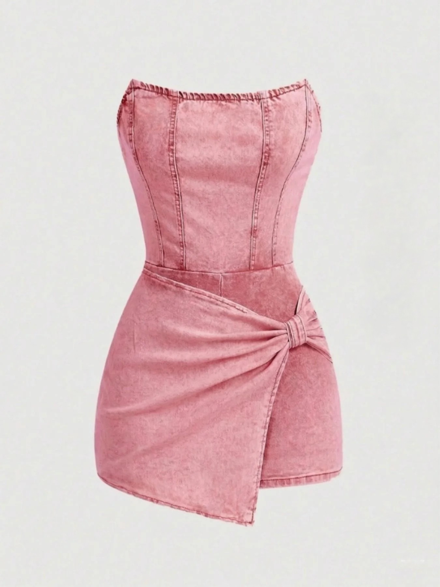 Kenzie | Women’s Strapless Denim Romper