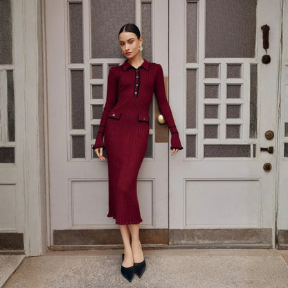 Seraphine | Women’s Long Sleeve Midi Dress