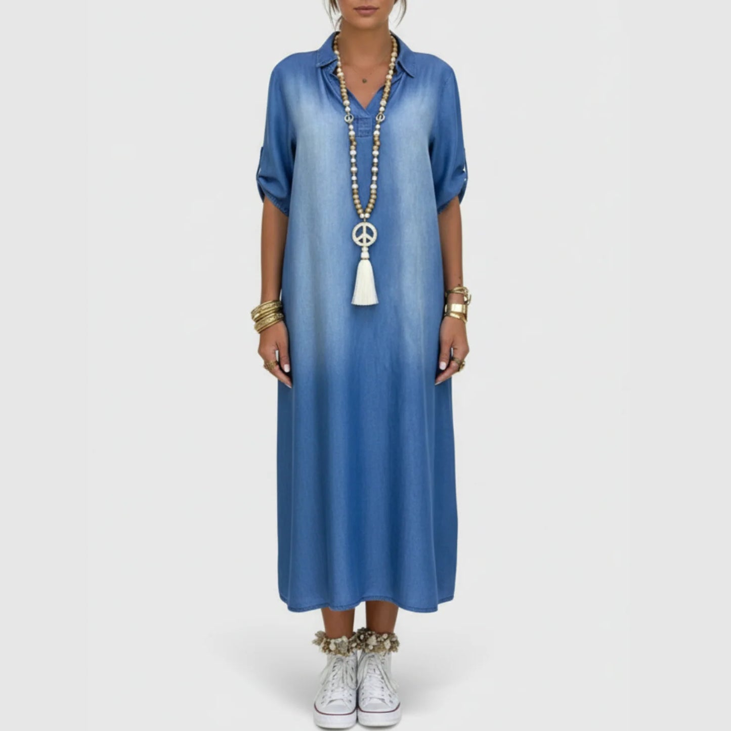Elayne | Women’s Sophisticated Split Hem Maxi Dress