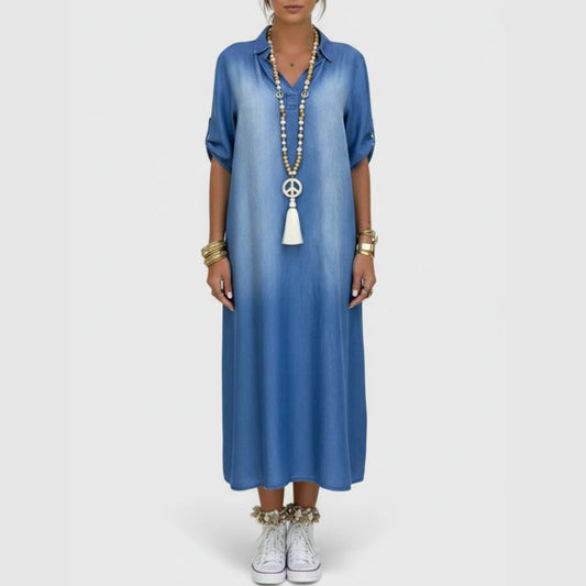 Elayne | Women’s Sophisticated Split Hem Maxi Dress