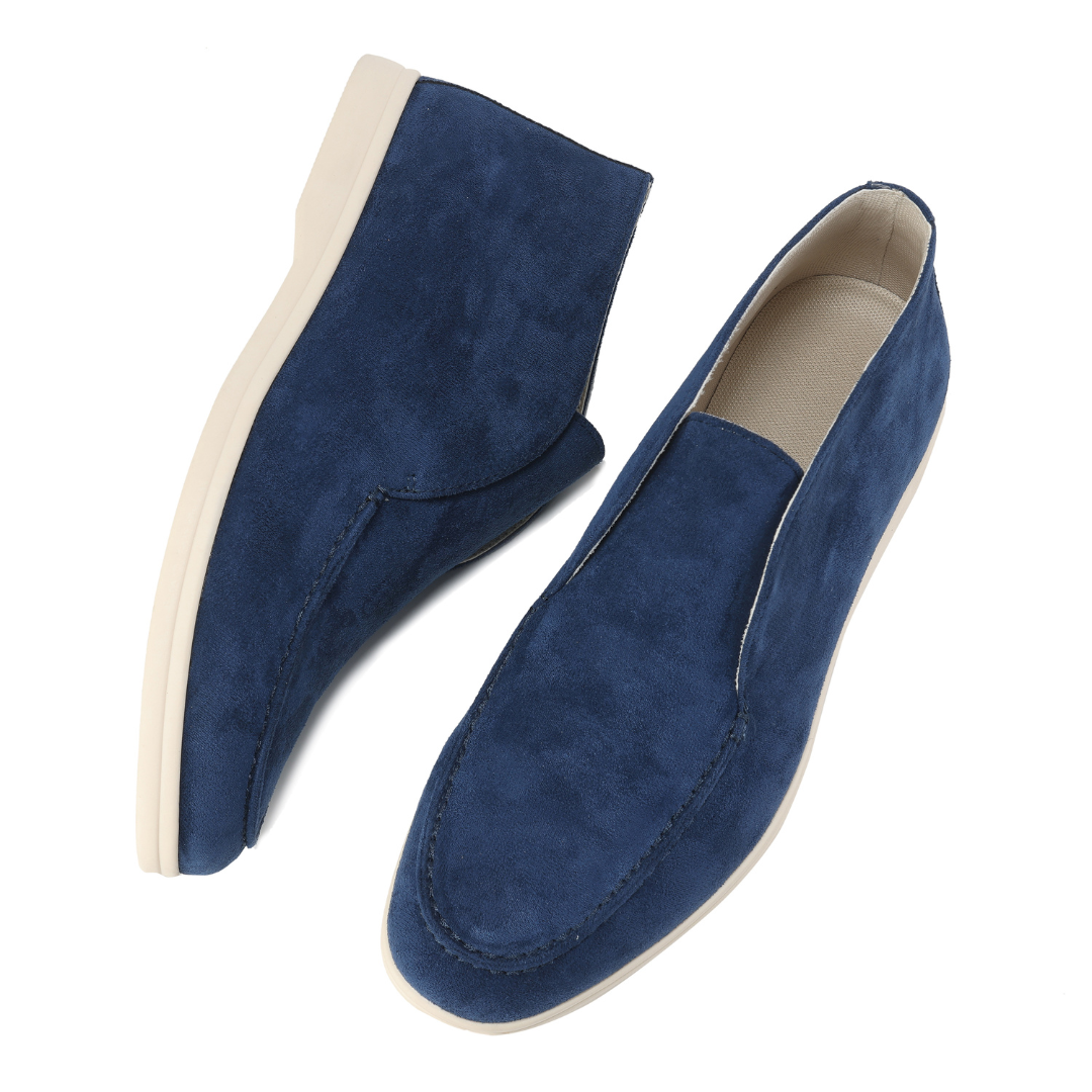 Ceasar | Men’s High Top Suede Loafers