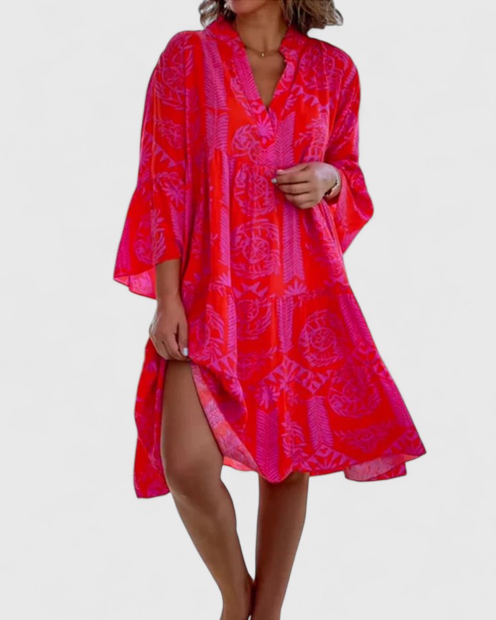 Aubrey | Women’s Sophisticated Flowy Beach Cover-Up Dress