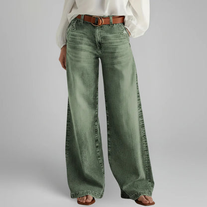 Sienna | Damen Wide-Leg High-Rise Jeans