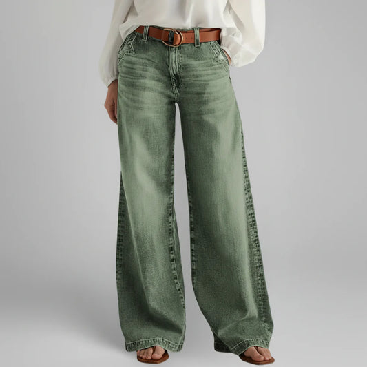 Sienna | Damen Wide-Leg High-Rise Jeans