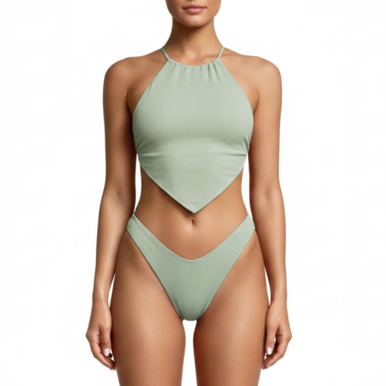 Arden | Women’s Triangle Top Two-Piece Swimsuit Set