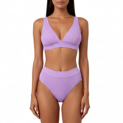 Tinsley | Women’s Ribbed Two-Piece Swimsuit with Wide Straps