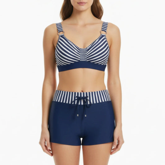 Cambria | Women’s Two-Piece Swimsuit Set with Elastic Waistband