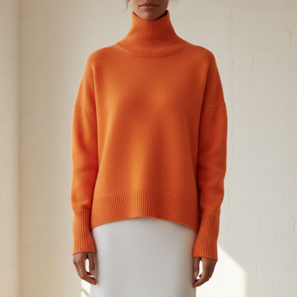 Cassia | Women’s Oversized Turtleneck Sweater