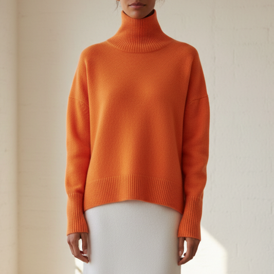 Cassia | Women’s Oversized Turtleneck Sweater