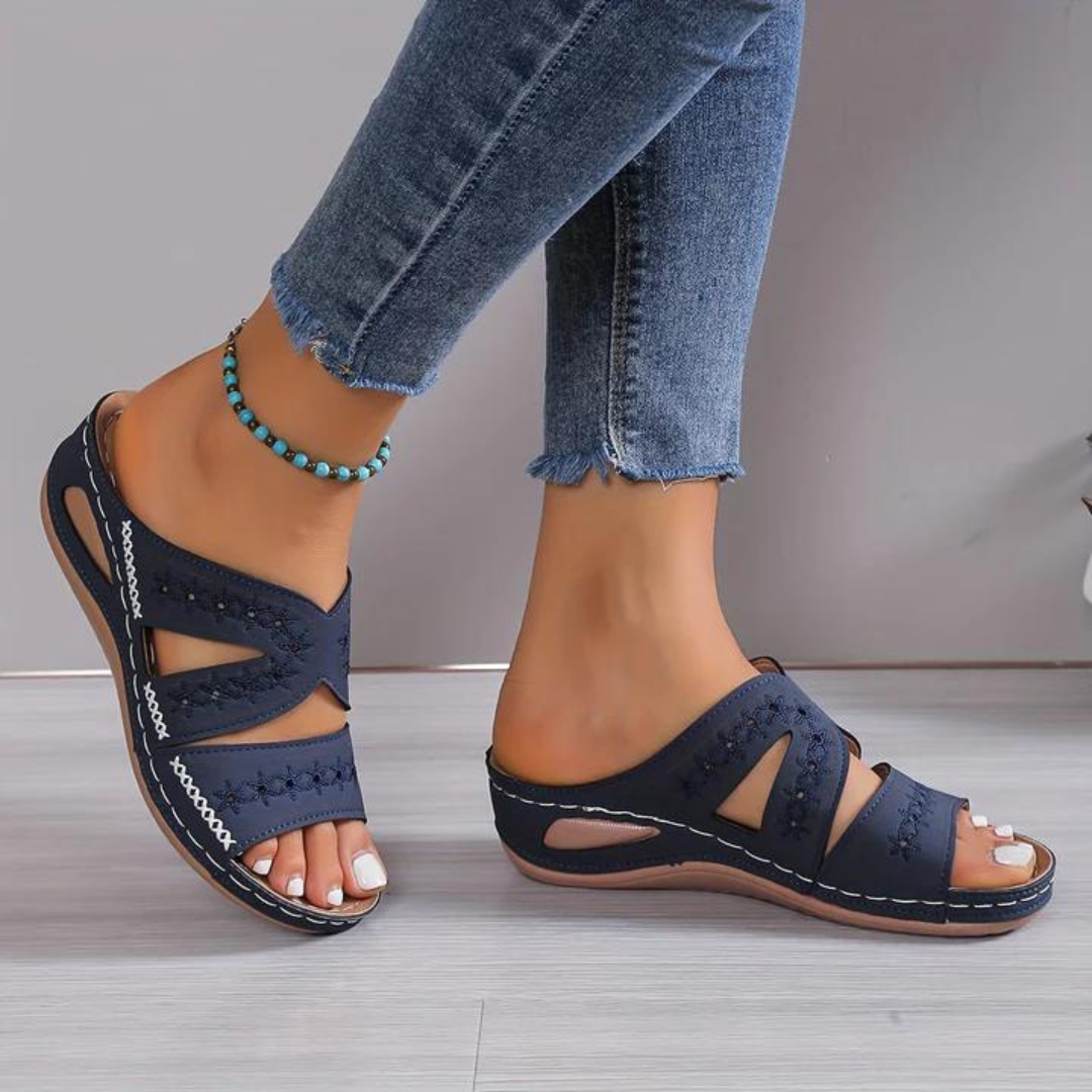Harper | Women’s Summer Orthopedic Everyday Slide Sandals