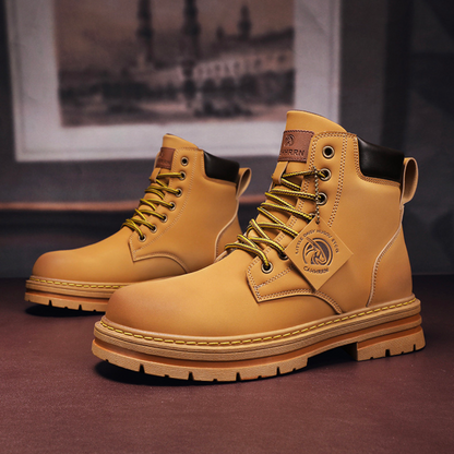 Raymond | Men’s Comfy Heavy-Duty Lace-Up Work Boots
