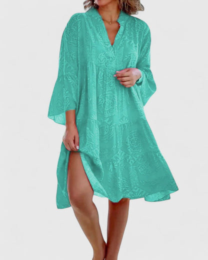 Aubrey | Women’s Sophisticated Flowy Beach Cover-Up Dress