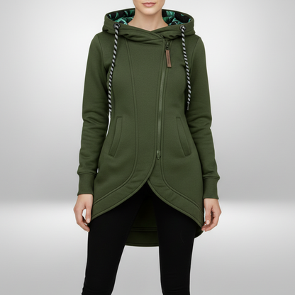 Marissa | Women’s Hooded Longline Coat