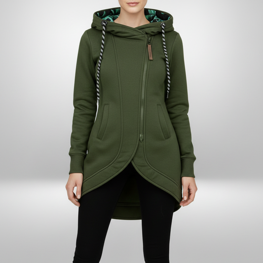 Marissa | Women’s Hooded Longline Coat