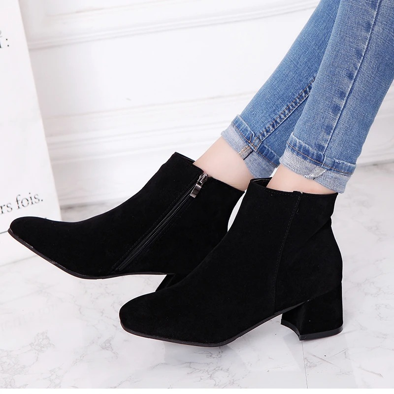 Ella | Women’s Suede Ankle Boots