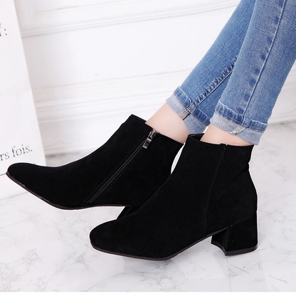 Ella | Women’s Suede Ankle Boots