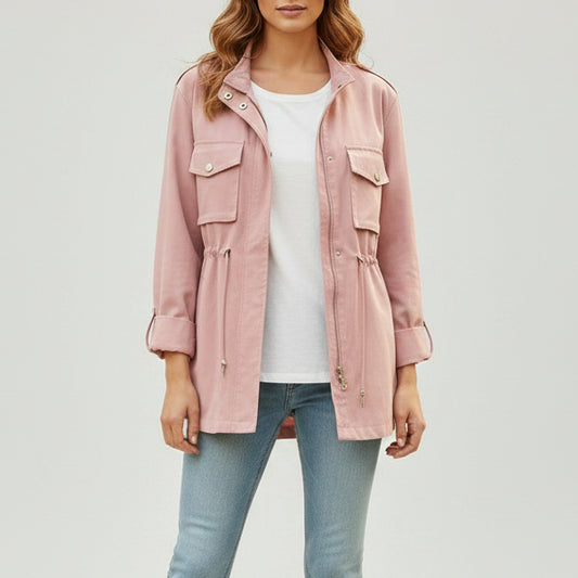 Virelia | Women’s Waist Lightweight Coat