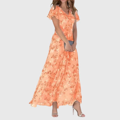 Rosalie | Women’s Ruffle Maxi Dress