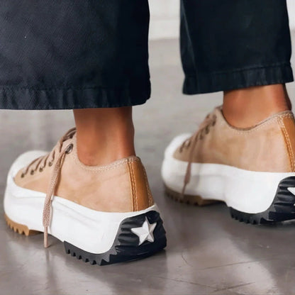 Hollis | Women’s Summer Orthopedic Style Lace-Up Sneakers