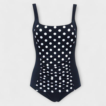 Calystra | Women’s Retro Square Neck One Piece Swimsuit
