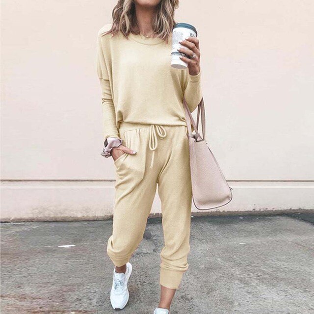Reagan | Women’s Two Piece Casual Matching Loungewear Set
