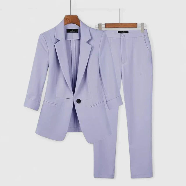 Aureline | Women’s Sophisticated Tailored Blazer And Trouser Set