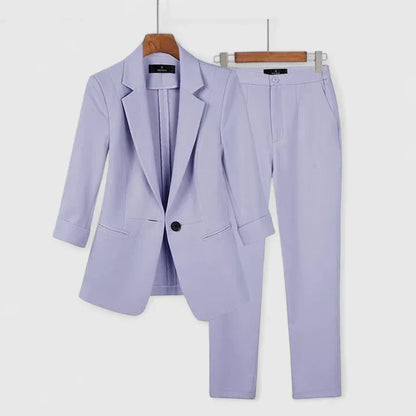 Aureline | Women’s Sophisticated Tailored Blazer And Trouser Set