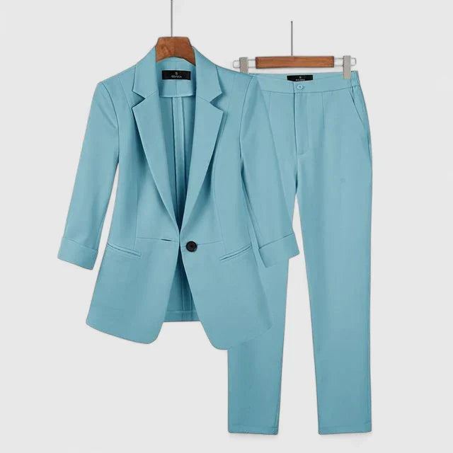 Aureline | Women’s Sophisticated Tailored Blazer And Trouser Set