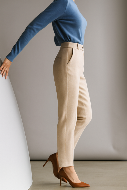 Vivian | Women’s Structured Tailored Wool Pants