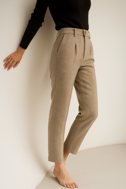 Vivian | Women’s Structured Tailored Wool Pants