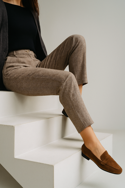 Vivian | Women’s Structured Tailored Wool Pants