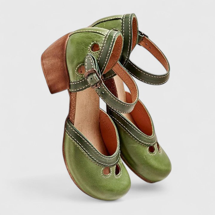 Aubriella | Women’s Orthopedic Colorblock Cutout Sandals