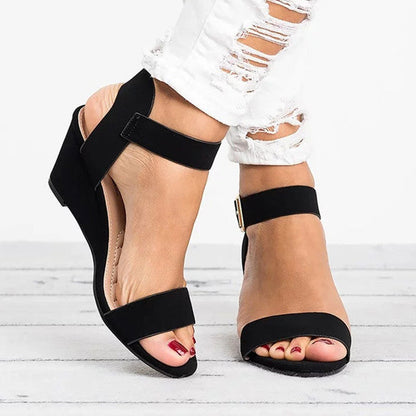 Vivienne | Women’s Spring Ankle Strap Wedge Sandals