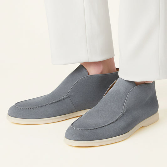 Ceasar | Men’s High Top Suede Loafers
