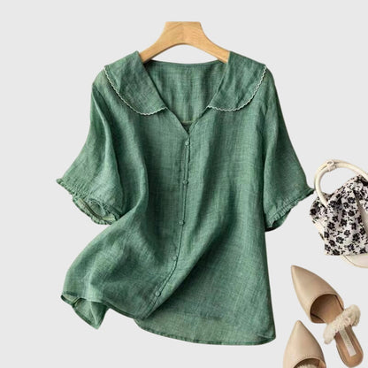 Elowena | Women’s Short Sleeve Blouse