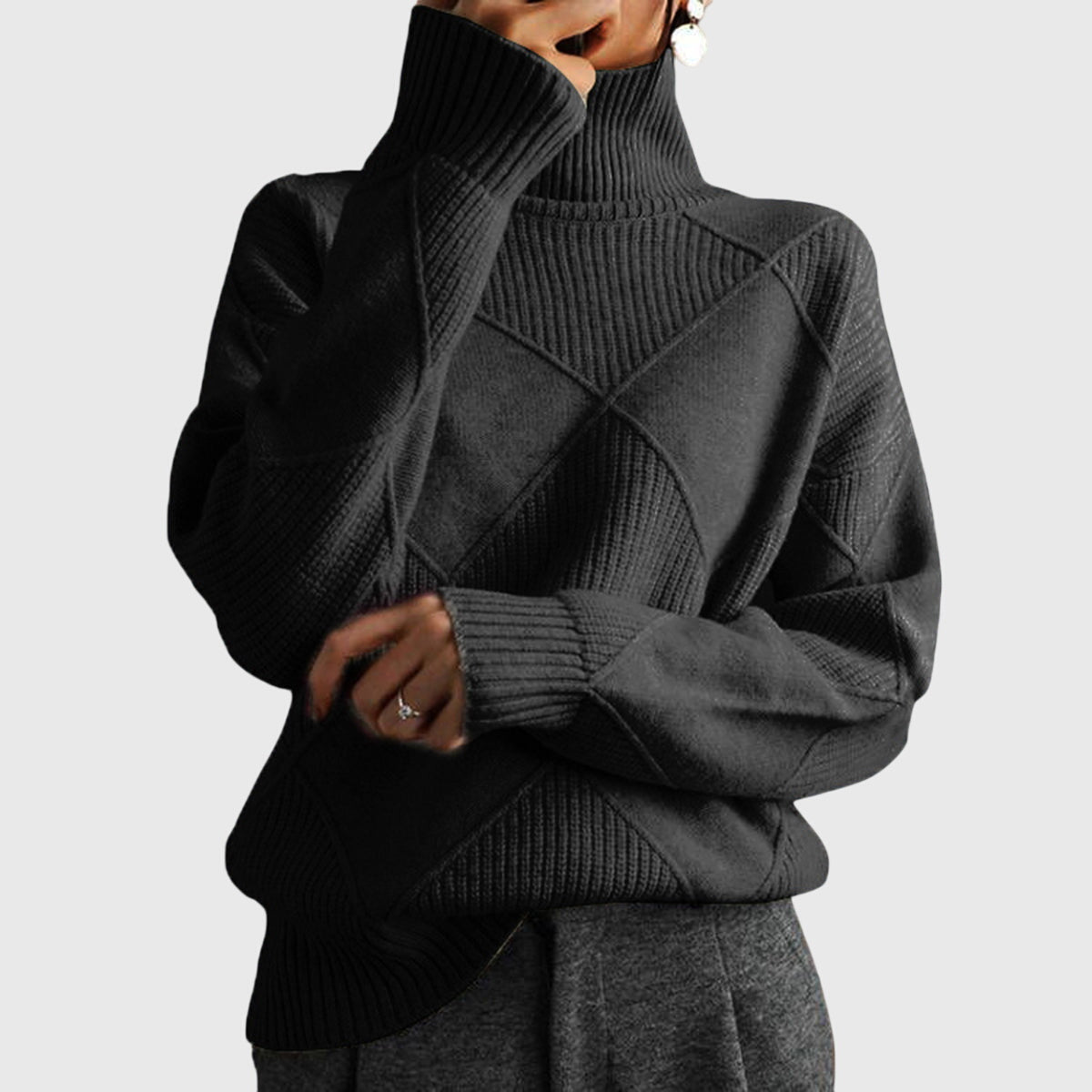 Ellery | Women’s Turtleneck Knit Sweater